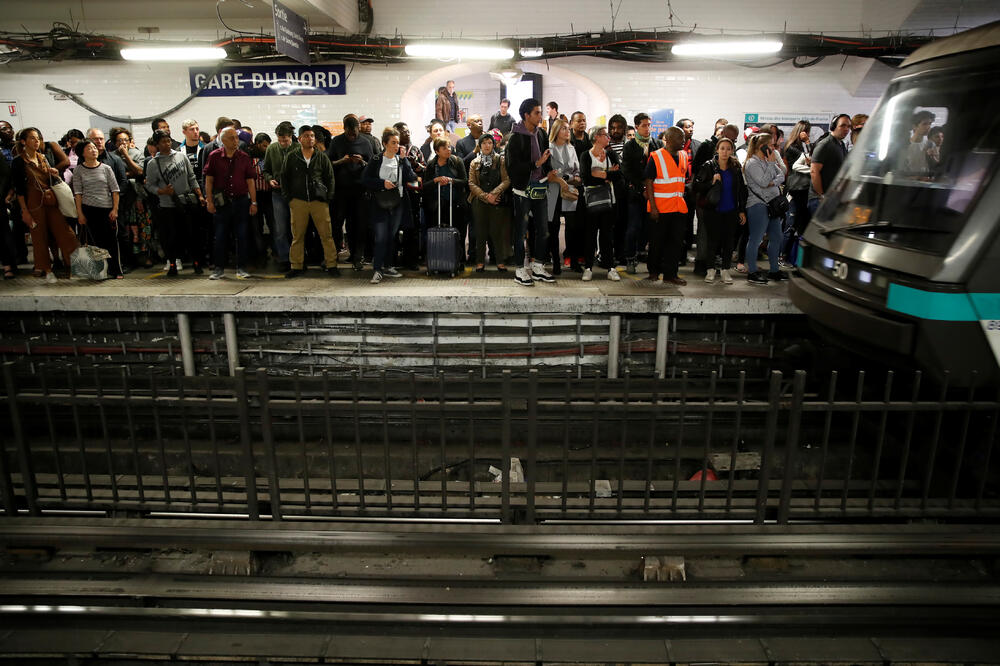 Sa stanice "Gare Du Nord", Foto: Reuters