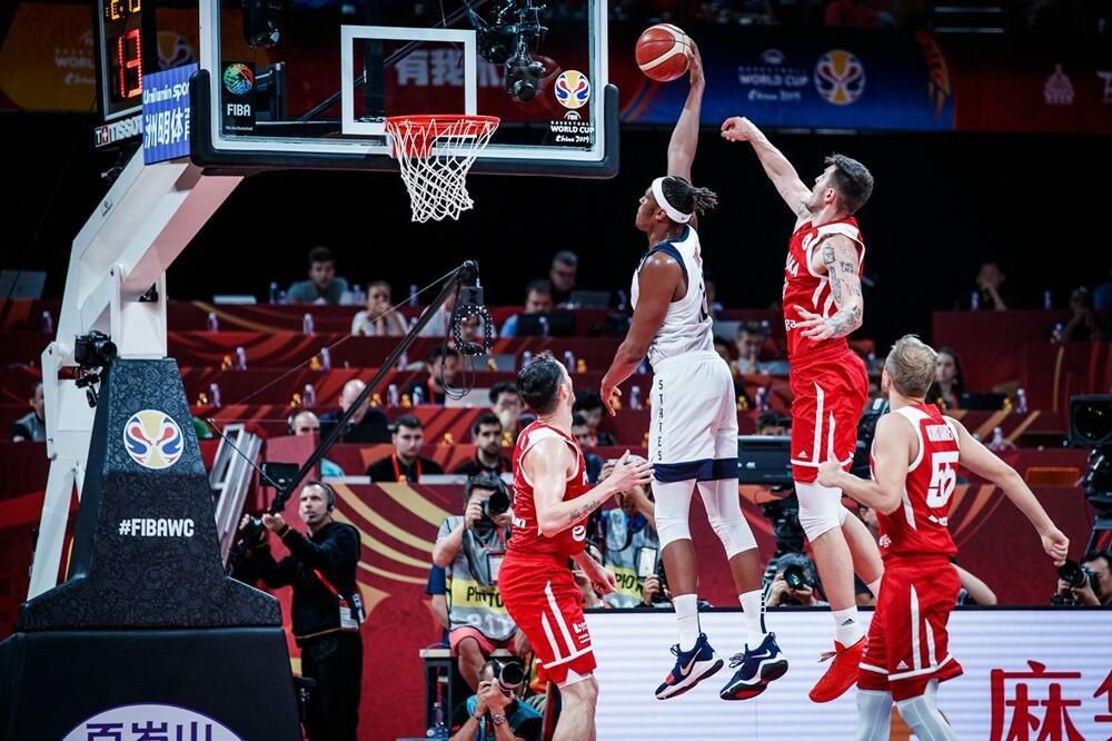 Sa meča SAD - Poljska, Foto: FIBA