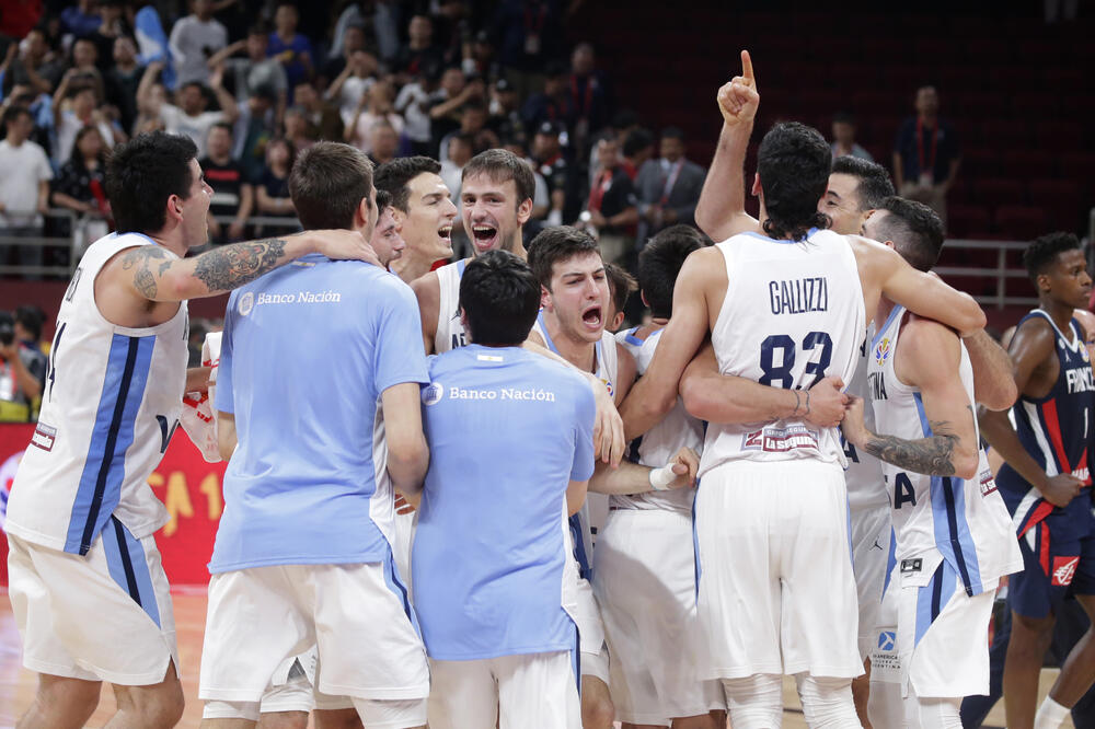 Argentinski košarkaši, Foto: Reuters