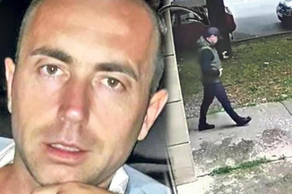 Vujačić i fotografija osumnjičenog za ubistvo Ilića, Foto: Kurir.rs