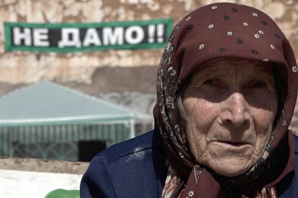 I najstariji među demonstrantima