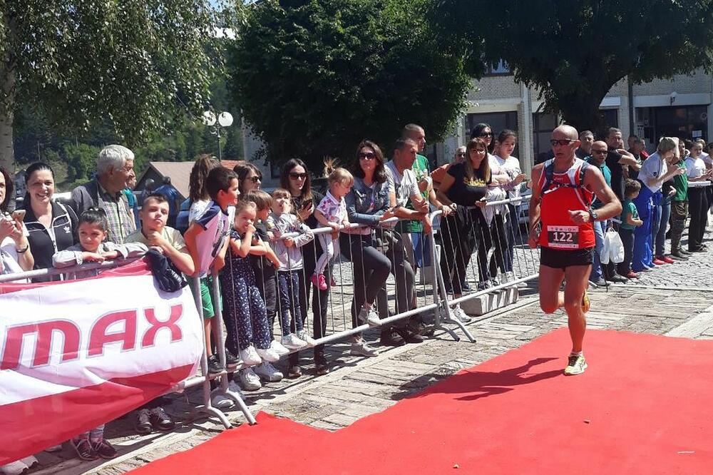 Milović na brdskoj trci u Kolašinu, Foto: Privatna arhiva