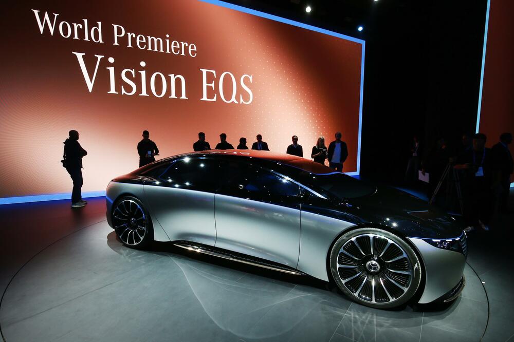Mercedes EQS, Foto: Newspress