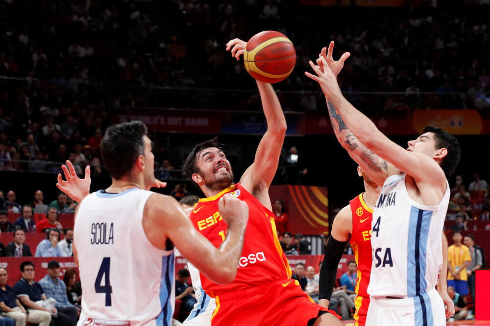 Sa utakmice Španija - Argentina, Foto: KIM KYUNG-HOON