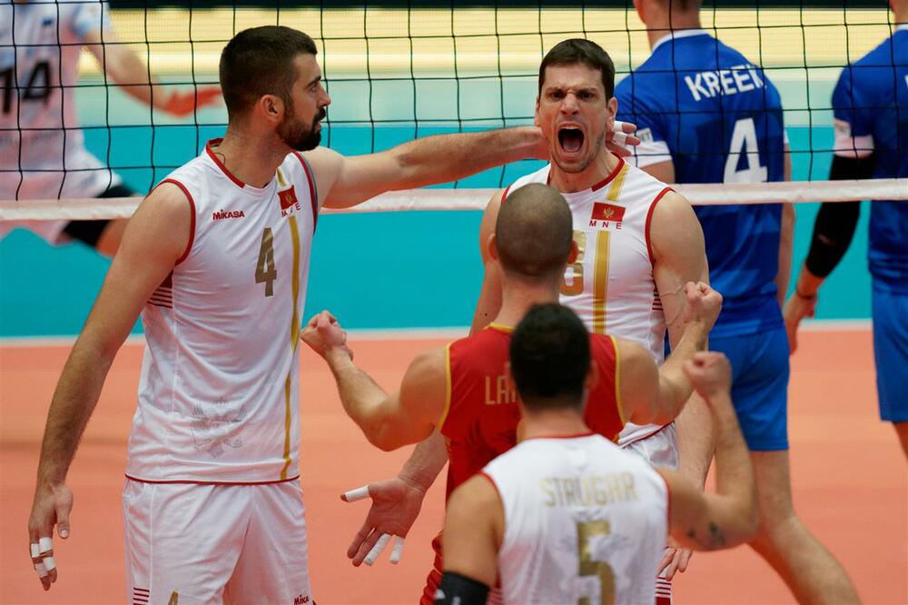 Crnogorski odbojkaši, Foto: CEV