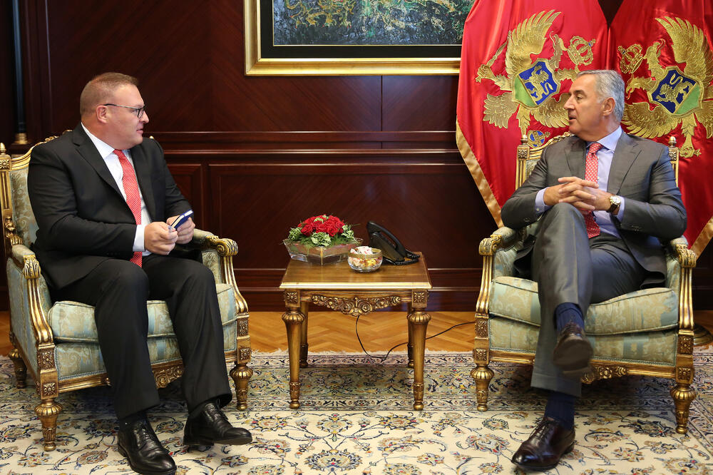 Kastratović i Đukanović, Foto: Kabinet predsjednika Crne Gore