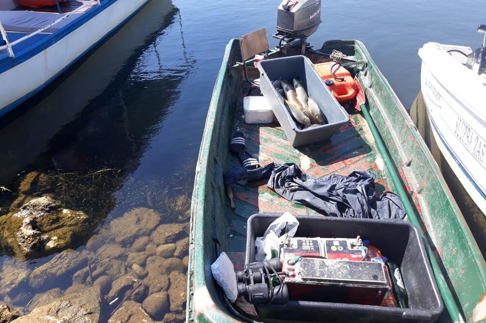 Oduzeta riba i oprema, Foto: NP Skadarsko jezero