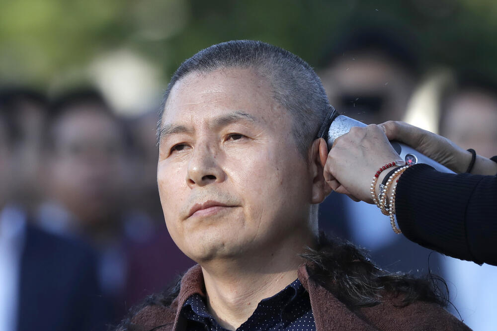 Opozicioni lider Hvang Kjo An, Foto: AP