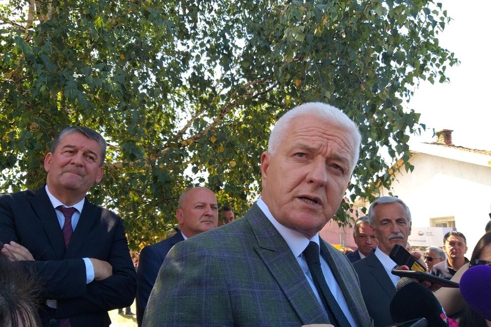 Marković juče u Nikšiću, Foto: Svetlana Mandić