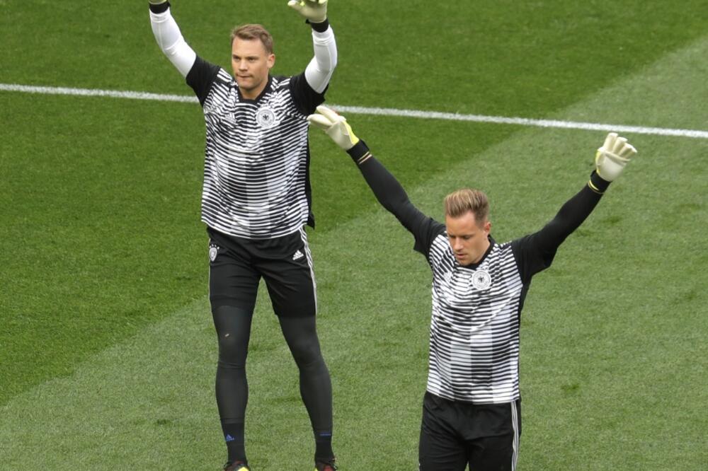 Manuel Nojer i Mark-Andre ter Štegen, Foto: Beta/AP
