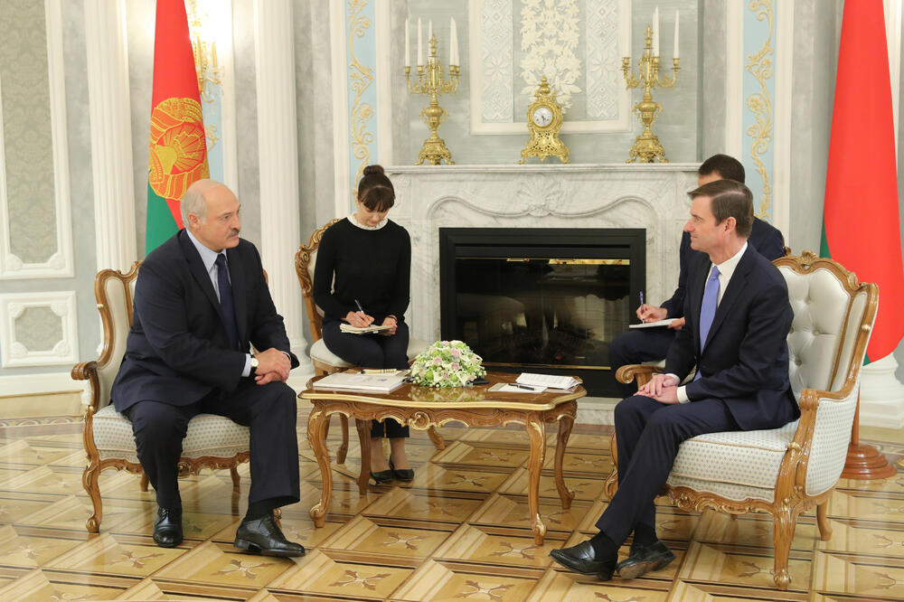Lukašenko i Hejl, Foto: BelTA/Reuters