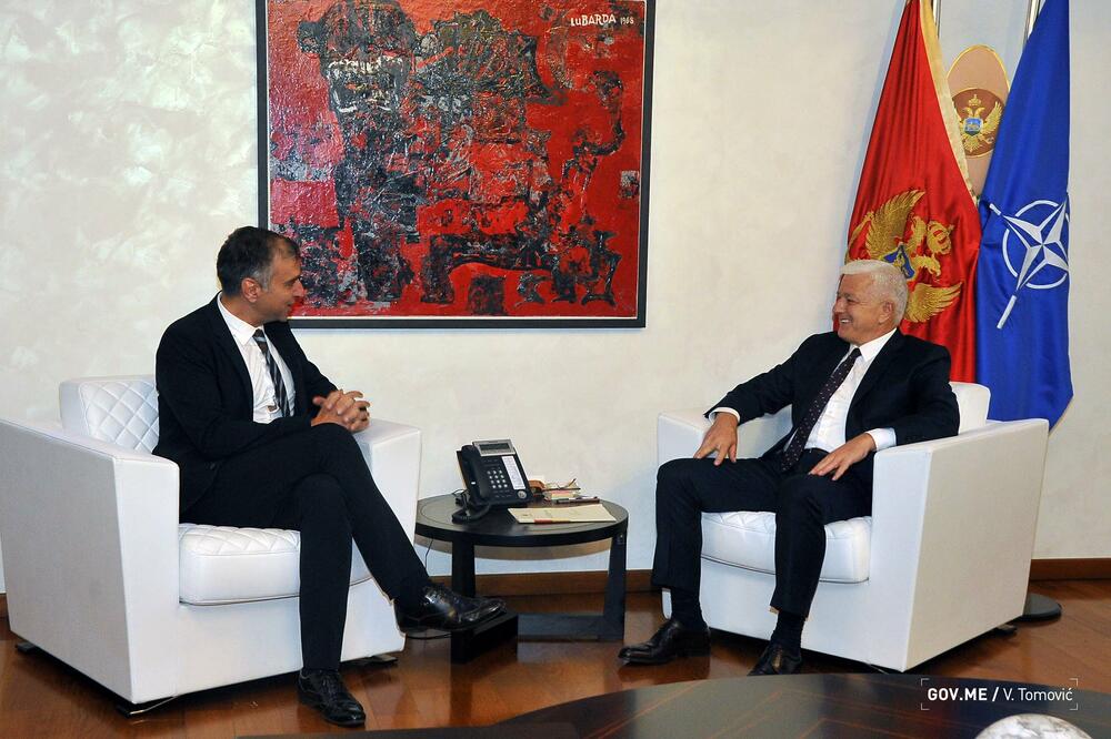 Jukić i Marković, Foto: Vlada Crne Gore