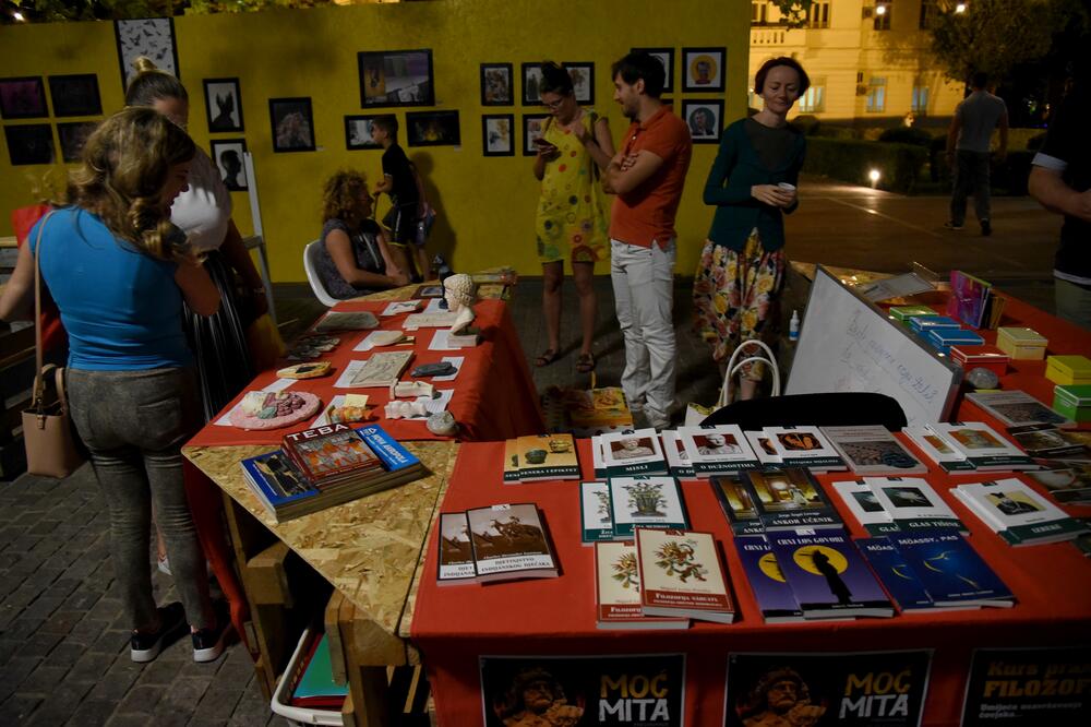 Sa otvaranja Podgorica Art Festivala, Foto: Savo Prelević