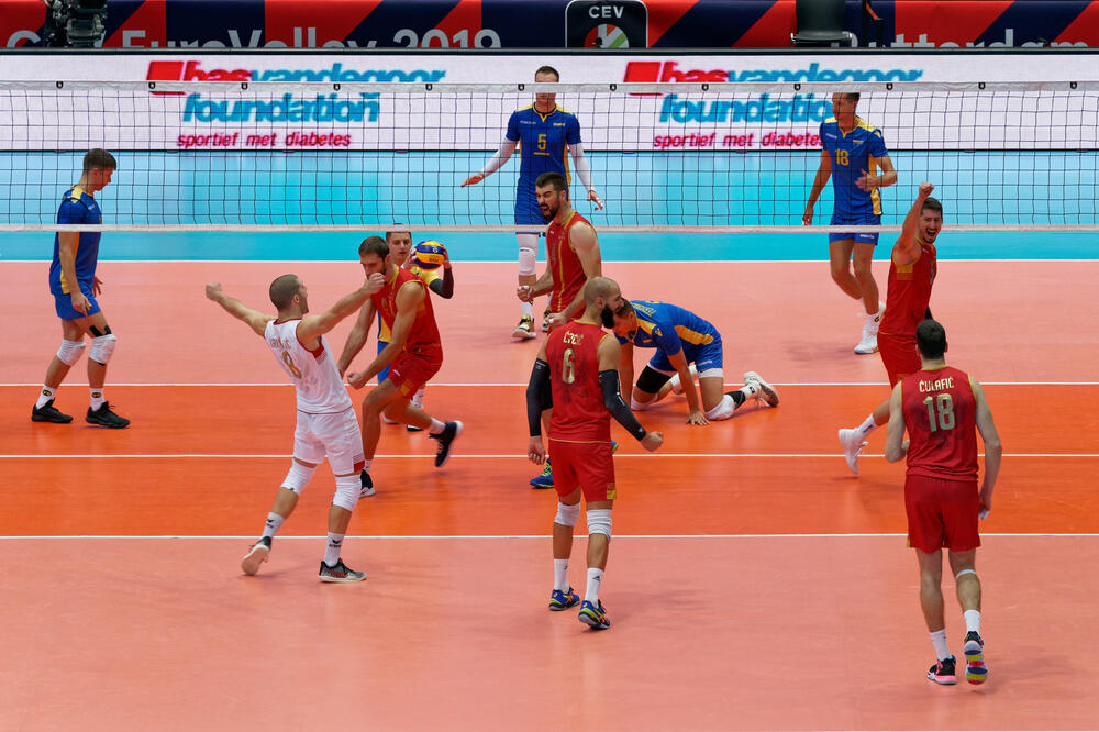 Odbojkaši Crne Gore, Foto: Ronald Hoogendoorn