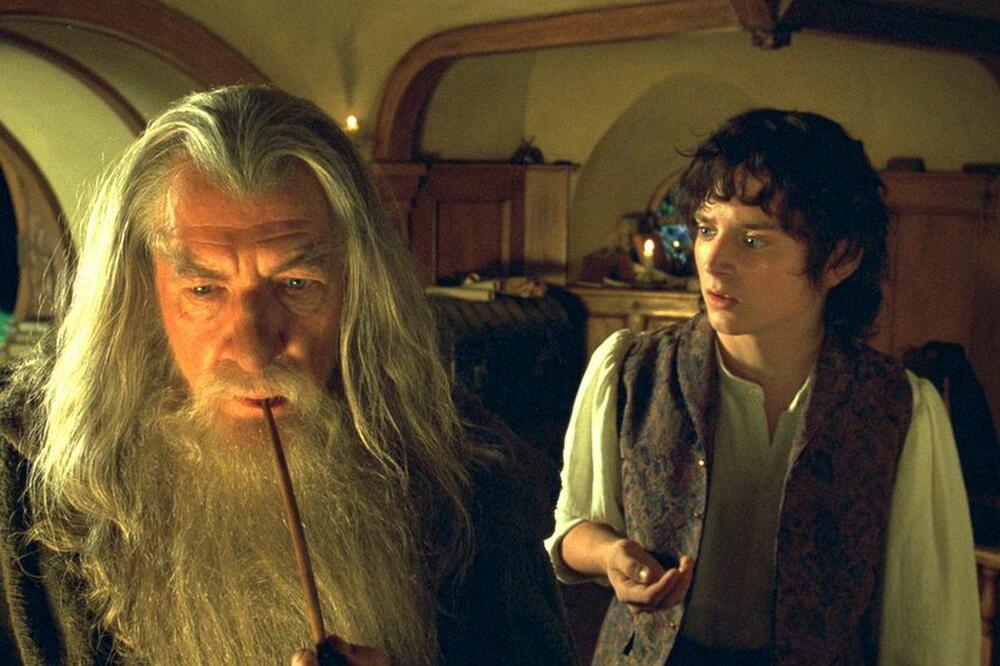 Scena iz Družine prstena, sa Gandalfom i Frodom, Foto: Getty Images