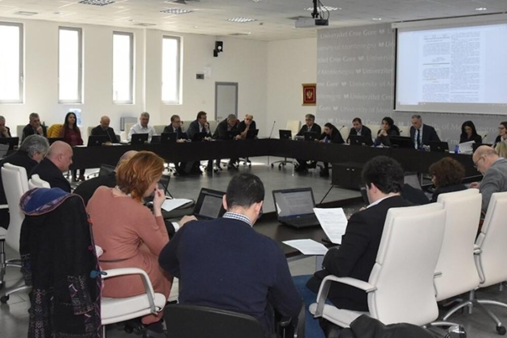 Sa jedne od ranijih sjednica Senata, Foto: Ucg.ac.me