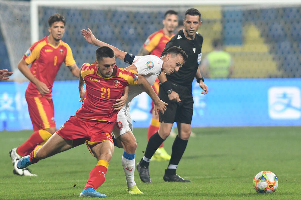 Sa utakmice Crna Gora - Češka, Foto: Savo PRELEVIC