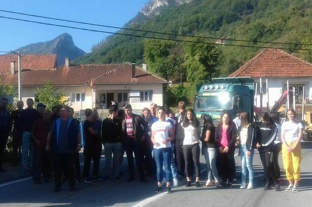 Sa protesta u Murinu, Foto: Jadranka Ćetković