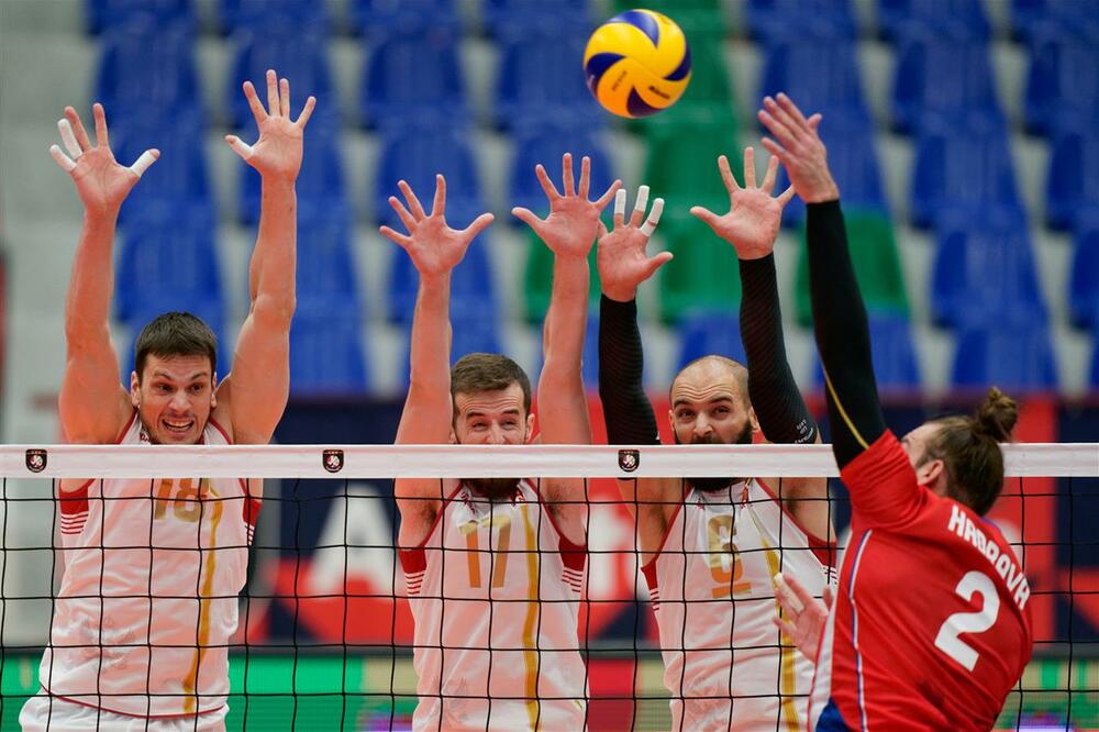 Bez rješenja za korektora Češke: Jan Hadrava protiv trojnog bloka Crne Gore, Foto: CEV.EU