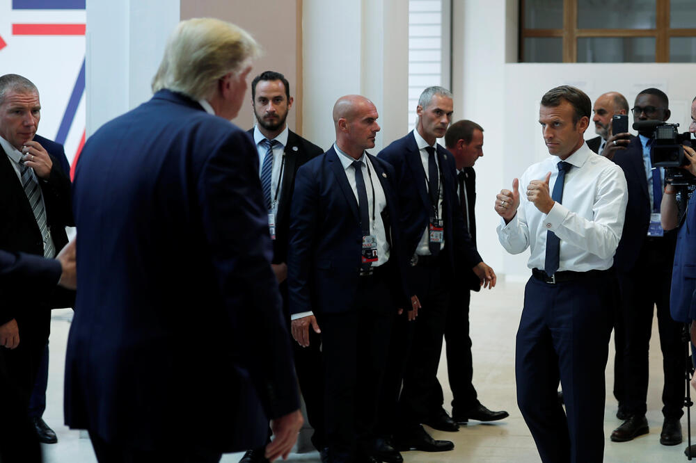 Makron je u Bjaricu pokazao razmjere svojih ambicija, Foto: Reuters