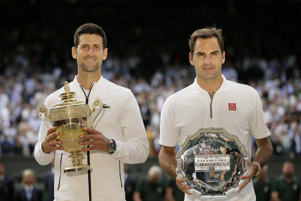 Đoković i Federer, Foto: AP