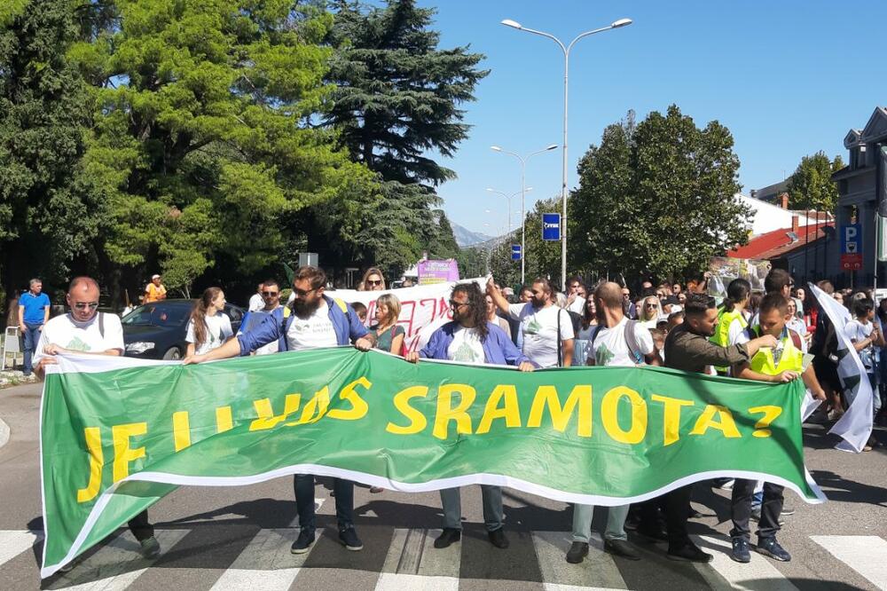 Sa protesta, Foto: Damira Kalač