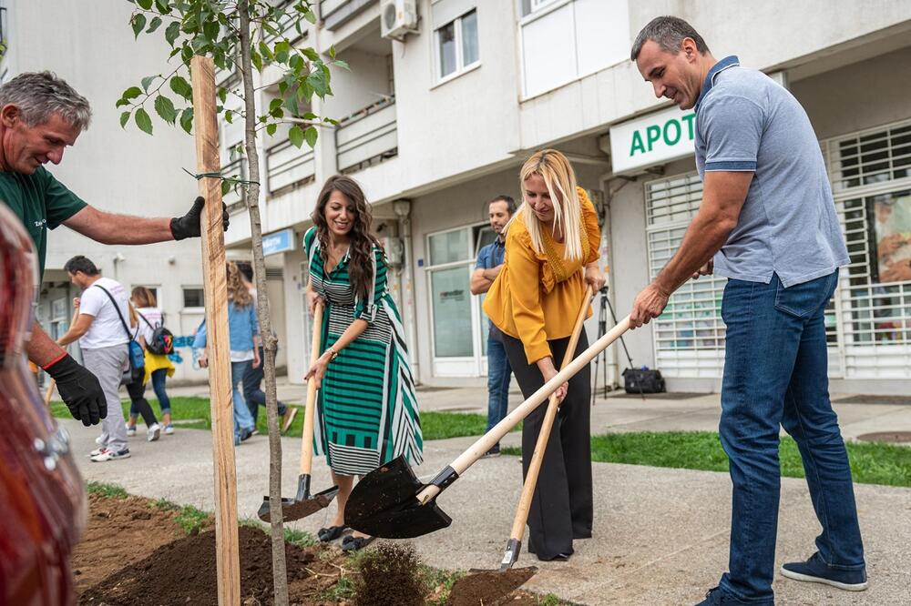 Akcija ozelenjavanja, Foto: Crnogorski Telekom