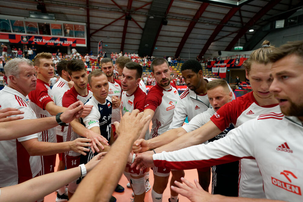 Odbojkaši Poljske, Foto: Ronald Hoogendoorn