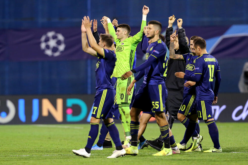 Fudbaleri Dinama, Foto: ANTONIO BRONIC