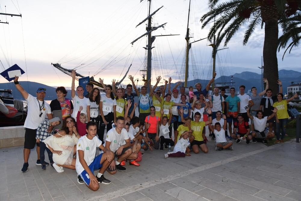 Učesnici trke, Foto: Opština Tivat