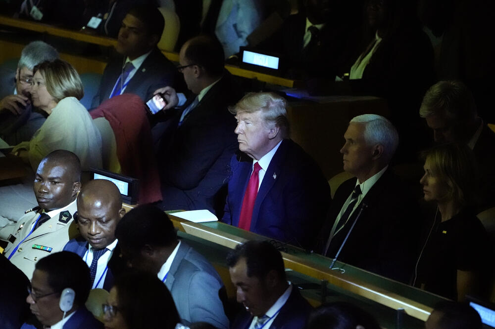 Tramp na klimatskom samitu, Foto: Reuters