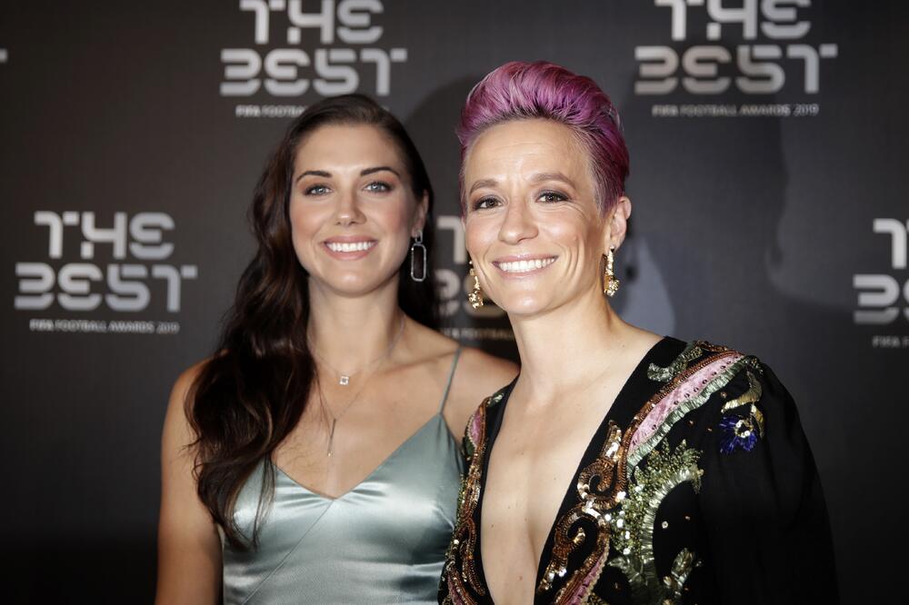 Aleks Morgan i Megan Rapino, Foto: AP