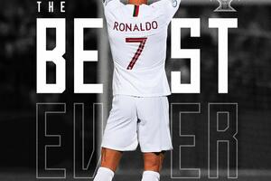 Portugalci ljuti i ironični: Ronaldo - "The best ever"