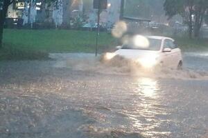 Velika kiša izazvala poplave u Zagrebu