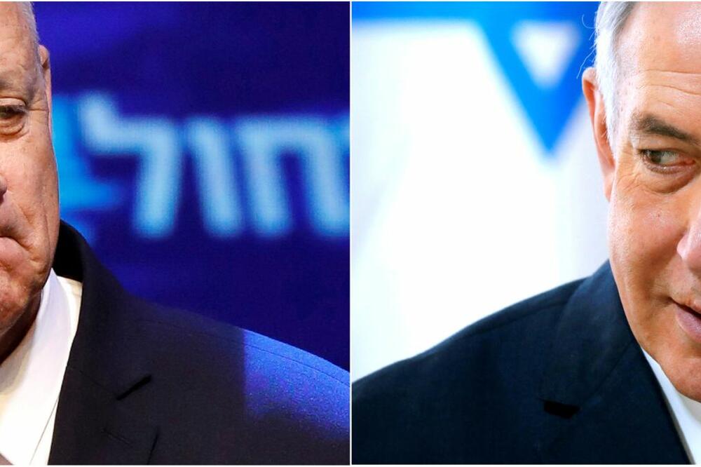 Ganc i Netanjahu, Foto: Reuters