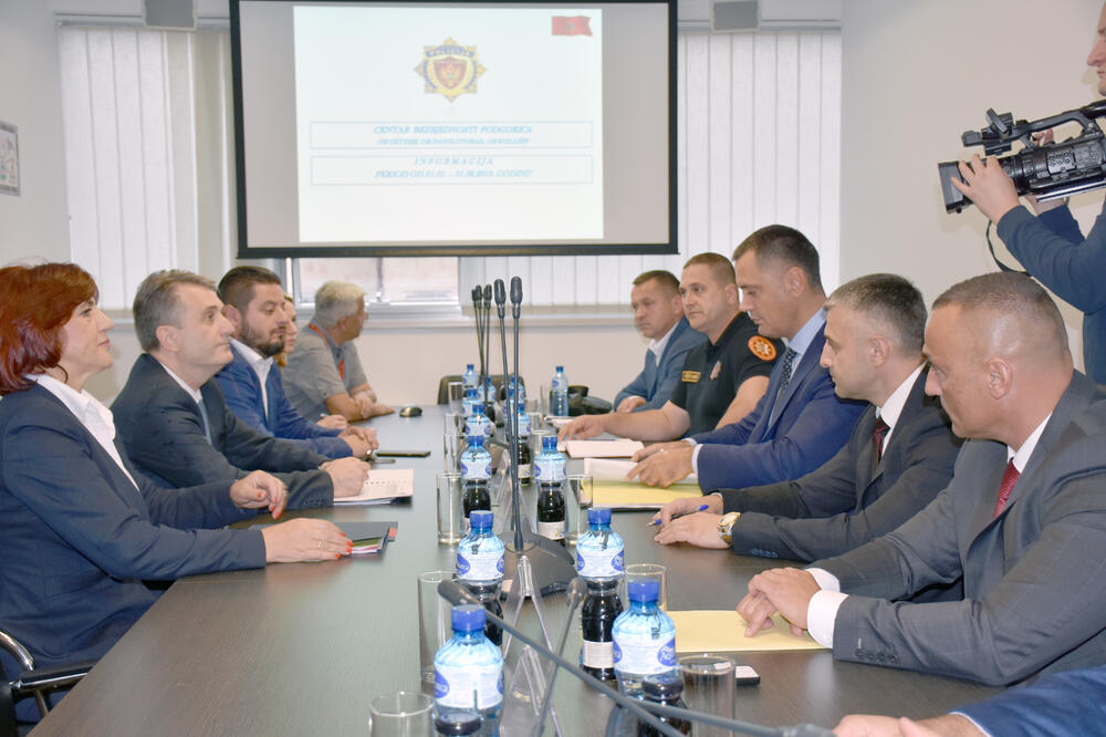 Sa jučerašnjeg sastanka, Foto: Ministarstvo unutrašnjih poslova, Ministarstvo unutrašnjih poslova