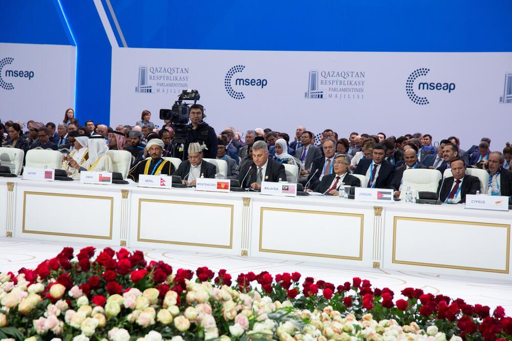 Sa sastanka predsjednika parlamenata zemalja Evroazije, Foto: Skupstina.me