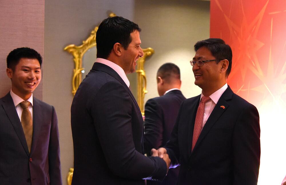 Ambasada Narodne republike Kine u Crnoj Gori organizovala je u Podgorici proslavu jubileja 70 godišnjice od osnivanja NR Kine.