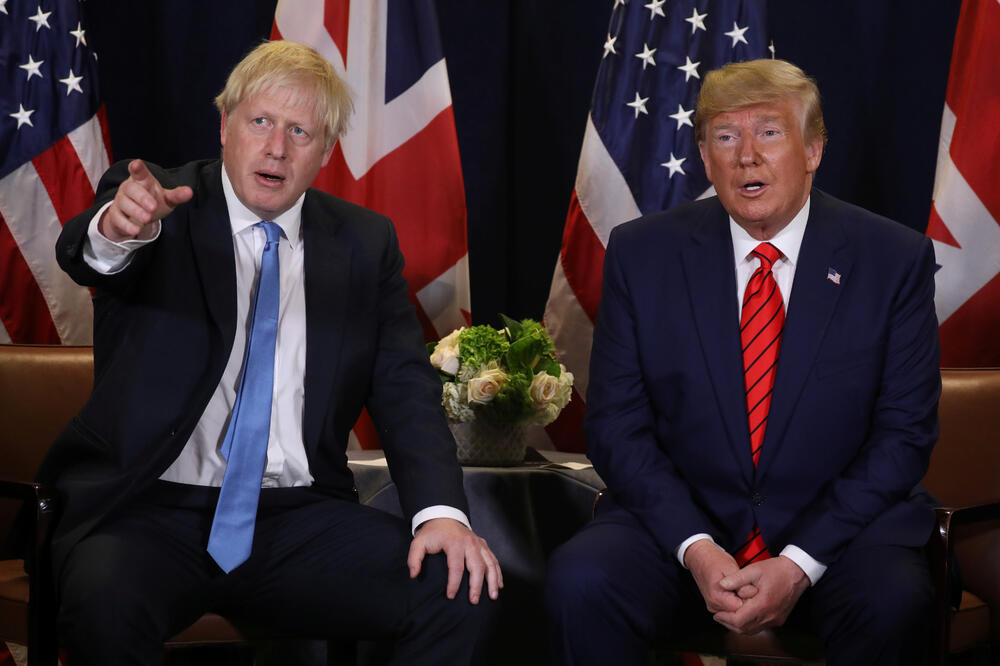 Džonson i Tramp, Foto: Reuters