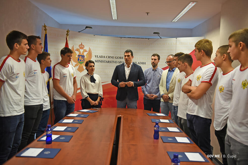 Prijem u Ministarstvu sporta, Foto: BOJANA CUPIC