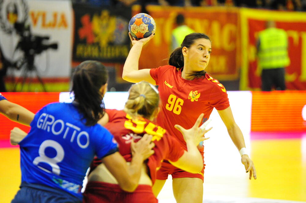 Posljednja se upisala u listu strijelaca: Itana Grbić na večerašnjem meču, Foto: Stefan Ivanović/RSCG
