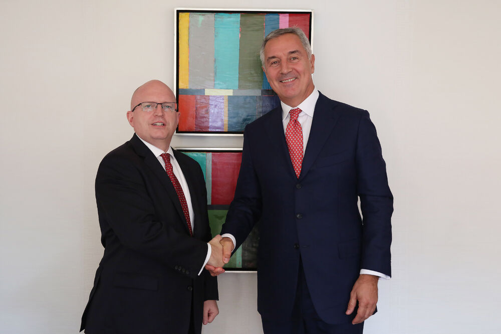 Riker i Đukanović, Foto: Služba za informisanje Predsjednika Crne Gore