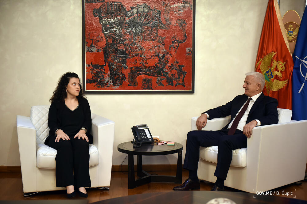 Merima Feratović, Duško Marković, Foto: Vlada.me