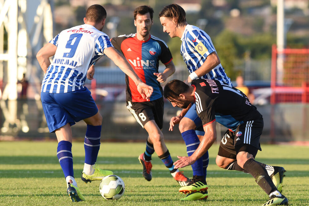 Sa nedavnog meča Budućnost - Rudar, Foto: Savo Prelević