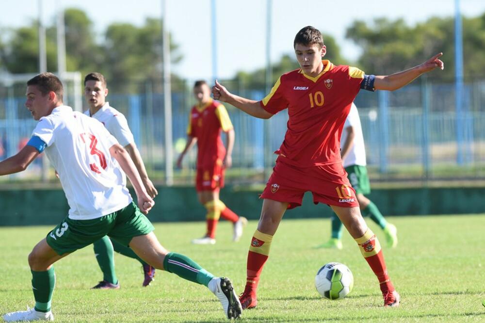 Sa meča Crna Gora - Bugarska, Foto: FSCG