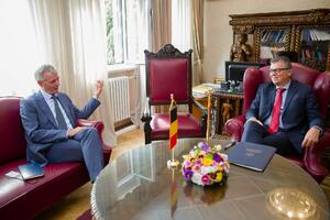 Gvozdenović sa ambasadorom Belgije razgovarao o političkoj...