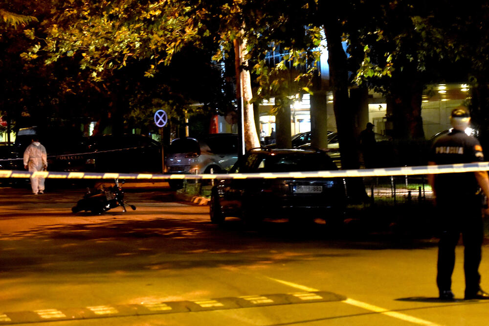 Sinoć sa mjesta ubistva, Foto: Savo Prelević