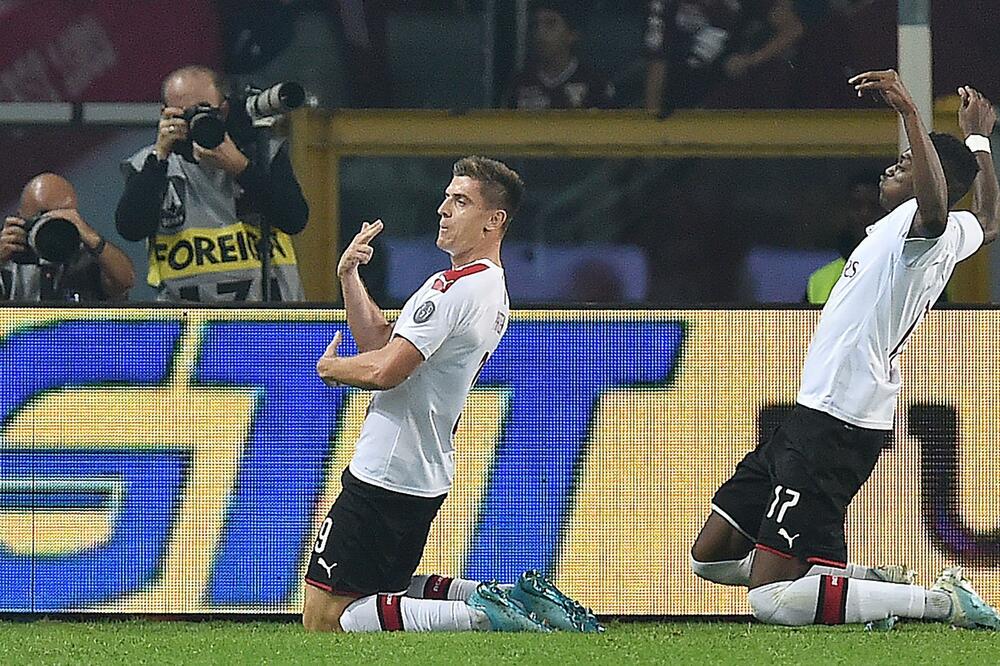 Dao gol iz penala i promašio zicer u 95. minutu: Kšištof Pjontek, Foto: Beta/ANSA