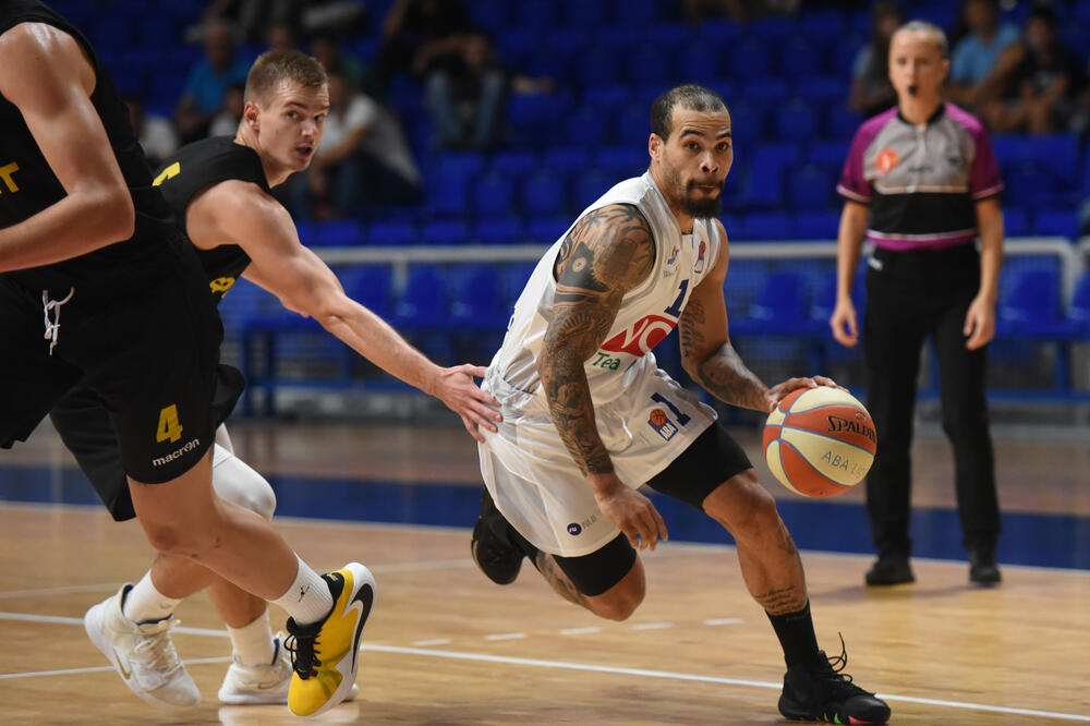 Prošle sezone veliki rival, sada adut Budućnosti: Džastin Kobs, Foto: Savo Prelević