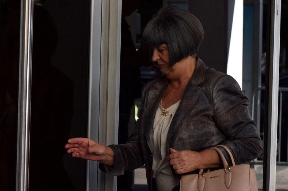 Članica Tužilačkog savjeta Ranka Čarapić dolazi na sjednicu, Foto: Luka Zeković